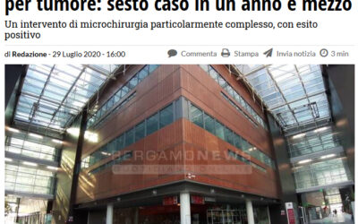 Bergamo, lingua asportata e ricostruita per tumore: sesto caso in un anno e mezzo.